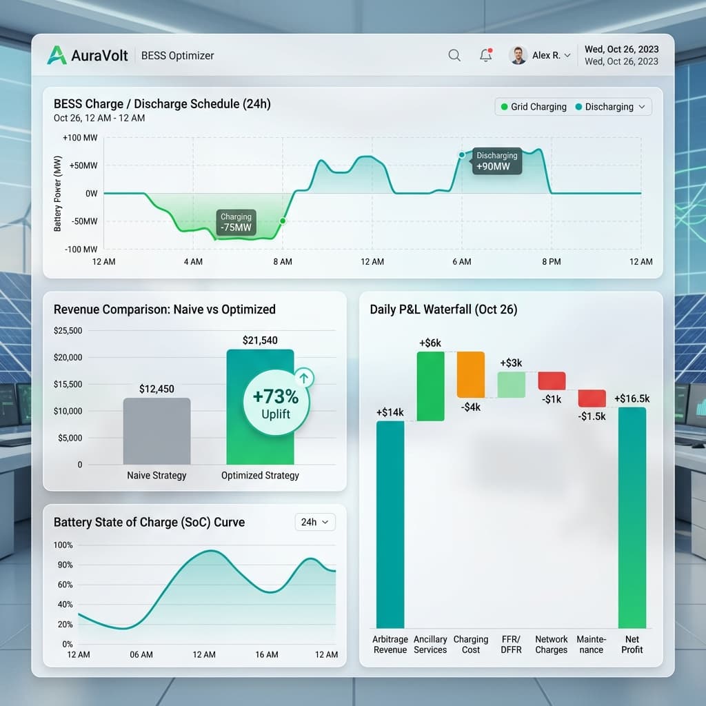 BESS Revenue Optimization